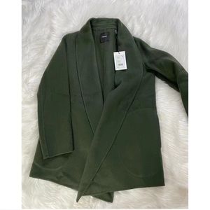 Theory Shawl Sileena Wool Coat